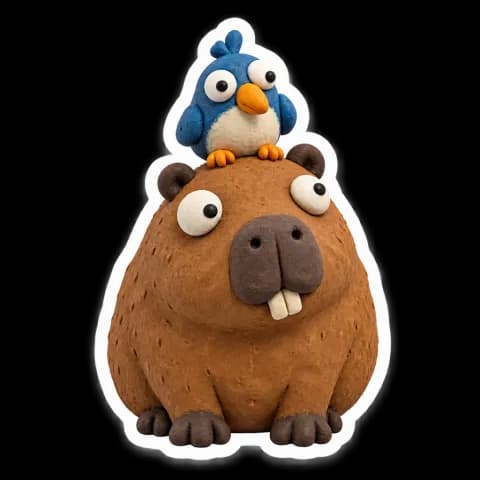 capybara sticker