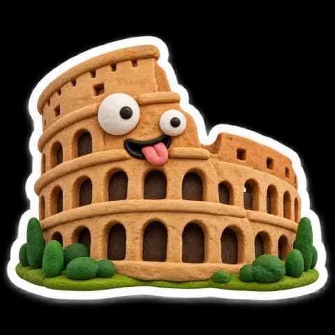 Colosseum sticker
